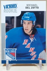 2009-10 Upper Deck Victory Rookie Michael Del Zotto #320 Rangers